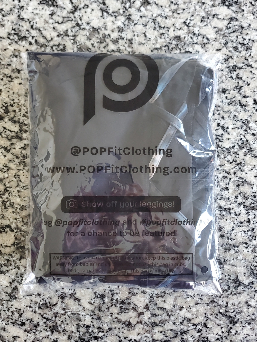 NWT POP Fit "Dial Up" Black Mesh Detail High-Waist Leggings with Pockets 2XL - Picture 8 of 8